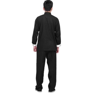 Uniforme de Kung Fu Unisex de Diseño Personalizado, Ropa de Artes Marciales de Tai Chi Transpirable de Alta Calidad, Uniforme de Kung Fu - Product Image 3
