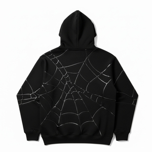 High Quality Hoodie Bulk <b>Men</b> Tracksuit Custom Label Heavyweight Hooded Sweatshirt Puff Print Streetwear Apparel - Product Image 3