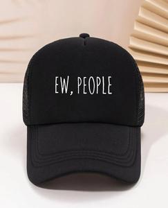 Casquette de baseball en maille noire à 6 panneaux, casquette snapback avec logo brodé en 3D, motif de lettres, casquette de sport décontractée unisexe - Product Image 2