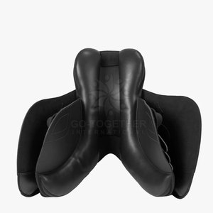 Silla de montar de cuero de caballo de primera calidad para un cómodo monte diario, entrenamiento, uso al aire libre y sesiones ecuestres de larga duración. - Product Image 4