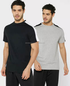 Camiseta de gran tamaño lavada por el fabricante de ropa, camisetas Vintage, transpirable Camiseta de algodón con estampado personalizado y hombros caídos de peso pesado - Product Image 3