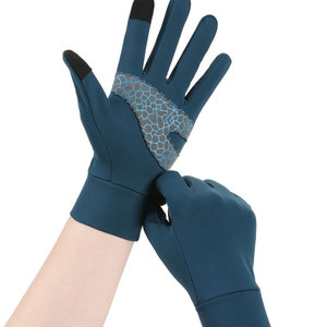Gants de course professionnels unisexe avec paume en silicone, gants de sport d'extérieur à doigts complets, isolés thermiquement, coupe-vent, compatibles écran tactile - Product Image 3