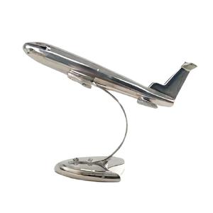 Modelo de Avión Decorativo, Hecho a Mano en Aluminio Sólido, Regalo Promocional, Modelo de Avión F15 Eagle Plateado, Excelente Calidad - Product Image 6