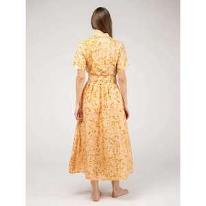 Vestido Largo de Algodón 100% Premium Ecológico con Cintura Natural para Mujer, Estilo Desenfadado - Product Image 5