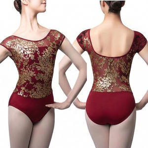 Falda de Ballet de Terciopelo Estampada para Mujer, Ligera, de Spandex, Algodón y Nailon, para Gimnasia, Danza y Entrenamiento - Product Image 3