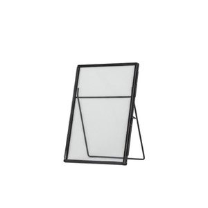 Cadre photo de table design fabuleux en aluminium noir avec verre flottant pour décoration intérieure – Meilleur prix - Product Image 1