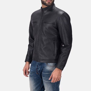 Men 2026 Latest Arrival <b>Winter</b> Fashion Casual Customized Professional Made Genuine Leather Made New Arrival <b>jacket</b> for men - Product Image 4