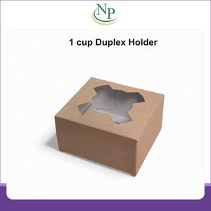 Cajas de Papel Kraft Dúplex Cuadradas Desechables y Ecológicas de Grado Alimenticio, las Más Vendidas, para 1 Taza, al Precio Más Bajo - Product Image 2