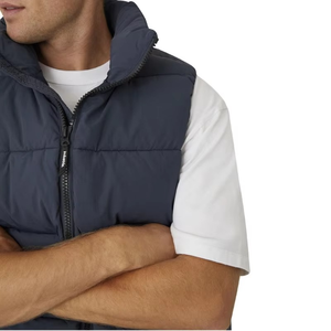 Chaleco Acolchado de Lona sin Mangas para Hombre de Alta Calidad, Diseño Personalizado, Último Modelo, Ropa Casual de Otoño con Calefacción - Product Image 5