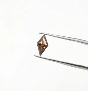 Diamantes Sueltos en Forma de Rosa, Sal y Pimienta, 100% Naturales, Forma de Cometa, 5-9.3mm, 0.75ct, para Joyería, Precio al por Mayor - Product Image 3