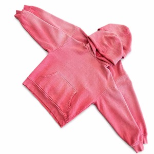 Sweat à capuche pour homme, broderie vieillie, délavage acide et à la pierre, coupe oversize et carrée, épaules tombantes, MOQ 10, personnalisable - Product Image 4