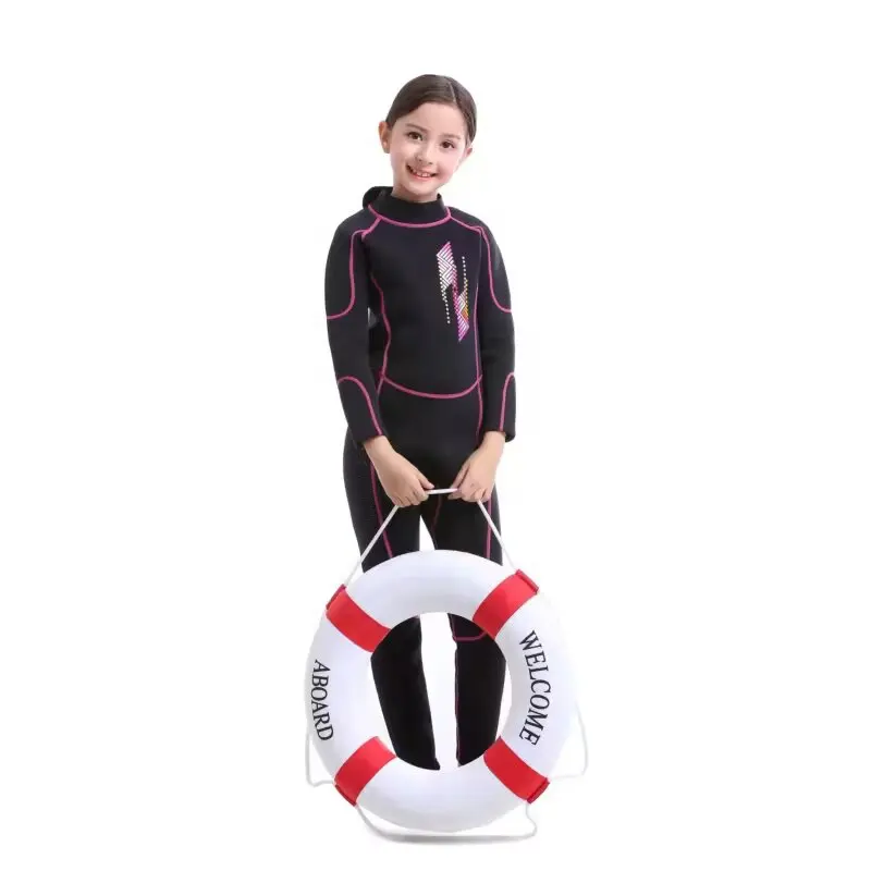 Trajes de surf infantis de comprimento total, roupa de neoprene para meninas e crianças, roupa de neoprene de manga comprida para crianças de 4 mm 4,3 mm 5,4 mm 5 mm