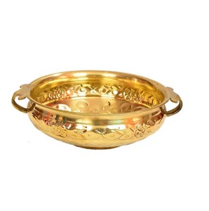 Handcrafted Metal Candle Bowl With Antique Finish For Luxury Home Decoration And Festive <b>Table</b> Setup - Product Image 1
