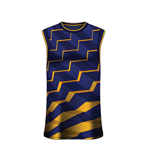 Ensemble de chemises à imprimé géométrique pour hommes, t-shirt de sport à manches courtes, vêtements d'équipe, nom et numéro personnalisés, vêtements d'entraînement de basket-ball - Product Image 2