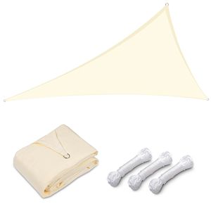 Tenda Parasole Triangolare Bianca 28 X 28 X 28, Elegante Rete Protettiva per Esterni - Product Image 2