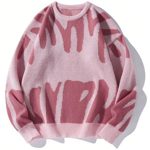 Sweat à capuche tricoté pour homme, coupe oversize, 100 % coton, style streetwear décontracté, séchage rapide, écologique, avec poche, service OEM - Product Image 1