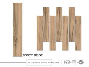 Azulejos de Porcelana Vitrificada Digitales Modernos con Acabado Brillante, Formato Largo de 8x48 Pulgadas, para Decoración de Interiores de Lujo y Arquitectura - Product Image 5