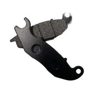 Jeu de plaquettes de frein à disque pour moto, 2 trous, pour conversion de frein à tambour ou assemblage de frein spécifique, pièces détachées moto OEM - Product Image 1