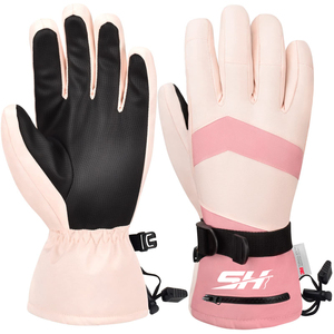 Guantes de esquí resistentes para invierno, impermeables y transpirables, con diseño aislante para un rendimiento óptimo en deportes de nieve. - Product Image 1