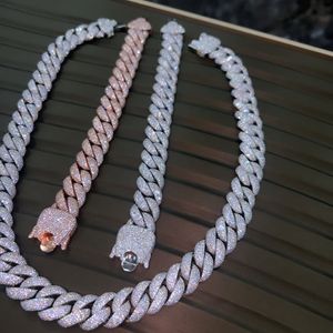 925 sterling silver moissanite <b>necklace</b> VVS D color moissanite <b>chain</b> IGI certified moissanite jewelry - Product Image 1