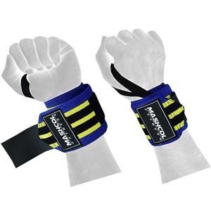 Sangles de poignet durables respirantes unisexes pour l'haltérophilie 12 "-18" Personnalisables Professional Gym Wraps Hook Loop Closure - Product Image 6