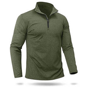 Sweat-shirt d'hiver unisexe de haute qualité à demi-zip, 100 % coton, tissu éponge anti-plis, respirant, design intelligent - Product Image 4