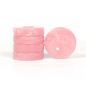 Jetons de backgammon professionnels en résine avec revêtement nacré, disques de jeu de backgammon à finition perle brillante - Product Image 1