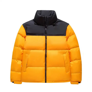 Men’s Luxury <b>White</b> Duck Down Parka 80% Down Winter <b>Waterproof</b> Breathable Quick-Dry Plus Size Zip-Up - Product Image 4