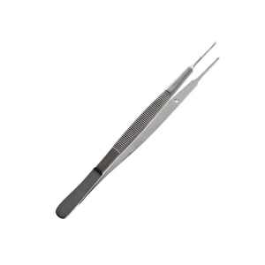 Pinzas Quirúrgicas Dentales Curvas de Acero Inoxidable Alemán Meriam de 16 cm, Instrumentos Quirúrgicos Reutilizables con Hoja Serrada, Pinzas Médicas Quirúrgicas con Certificación CE - Product Image 2