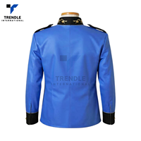 Tunique de cérémonie style cavalerie, veste de garde, uniforme formel décoratif, manteau unisexe personnalisé toutes saisons