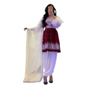 Vestidos de Moda Étnica Afgana Kuchi de Lujo, Tela Premium, Suministro al por Mayor OEM ODM para Mujeres, Vestidos Casuales Afganos, Personalización de Logotipo - Product Image 1