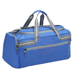 Bolsa de Lona Informal de Nailon de Gran Capacidad para Ropa, Zapatos, Equipo y Accesorios - Ecológica, Transpirable, para Viajes y Deportes - Product Image 5