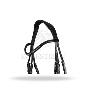 Bridon anatomique PALAZZO, taille complète, pour l'équitation anglaise, confort du cheval assuré - Product Image 4