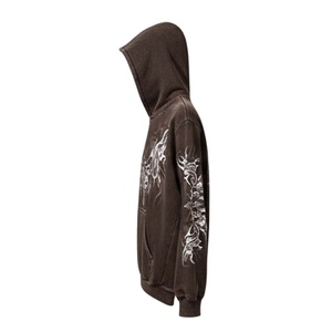 Winter Sun Fade Eco-Friendly Heavy Weight <b>Hoodie</b> for <b>Men</b> Women Made with 100% Cotton <b>Fleece</b> Best Street & Casual Wear - Product Image 6
