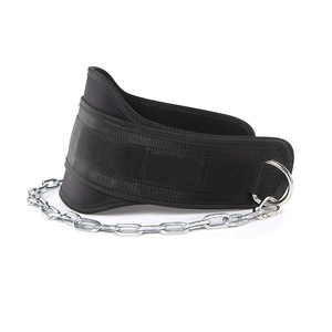 Cinturón de Levantamiento de Pesas de Neopreno Transpirable e Impermeable con Cierre de Gancho y Bucle para Dips, Dominadas y Entrenamiento de Fuerza, Personalizable con Marca - Product Image 5