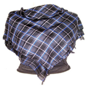 Summer Fashion Tassel Twill Check Scarf with Square Fringes Lightweight Soft <b>Wrap</b> <b>Shawl</b> Stylish Casual Beach Travel Neck - Product Image 2