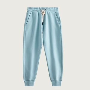 Men's Fast Dry Autumn Sports <b>Trousers</b> Wear-resistant Ball-free Straight Pants <b>Light</b> Breathable Casual Worsted Fabric Drawstring - Product Image 6
