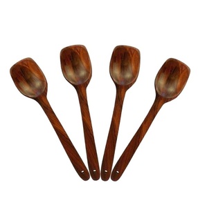 Cuchara de Madera Natural de Excelente Calidad, Utensilio de Cocina Multiusos para Remover, Mezclar y Servir Alimentos, Suministro al por Mayor - Product Image 3