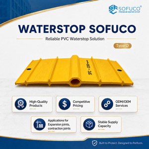 Sofuco Economy PVC Waterstop SF-O150-ST/O200-ST para Juntas de Expansión Civiles y Proyectos de Impermeabilización Económicos de Fábrica - Product Image 1