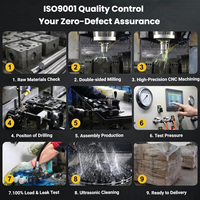 Vannes de commande directionnelles à solénoïde Z80 1/2'' 2 voies 80LPM 12/24VDC