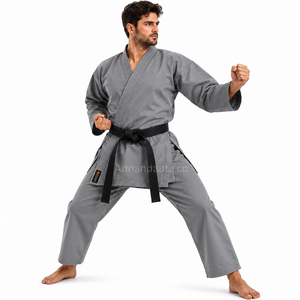 Uniforme de Entrenamiento de Karate Personalizado de Algodón Pesado para Hombres, Traje Profesional de Karate, Proveedor de Marca Privada OEM - Product Image 4