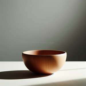 ชามสลัดและผลไม้ทำจากไม้อะคาเซียแบบชนบทอุปกรณ์ตกแต่งบ้านแบบใช้แล้วทิ้งเป็นมิตรกับสิ่งแวดล้อม - Product Image 3