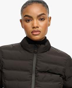Chaqueta Acolchada Premium OEM para Mujer, Ropa Casual de Exterior Personalizada, Cortavientos con Cierre de Cremallera y Bolsillos Laterales, Abrigo para Mujer - Product Image 5
