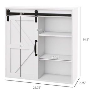 Bathroom Wall Cabinet Practical Bathroom Shelves - Product Image 6