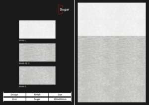 Azulejos de Porcelana con Efecto Azúcar Contemporáneo de 300X600MM que Ofrecen una Textura Sutil y un Rendimiento Duradero para Paredes Interiores - Product Image 4