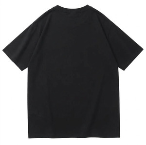 Camiseta de Algodón con Cuello Redondo y Manga Corta para Hombre, con Estampado de Letras Personalizado, Corte Regular, Estilo Casual, Tejido de Punto Jersey, Logotipo Frontal - Product Image 2