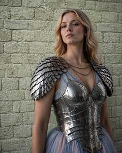 Armure de princesse en acier enchantée – Reine guerrière médiévale - Product Image 2