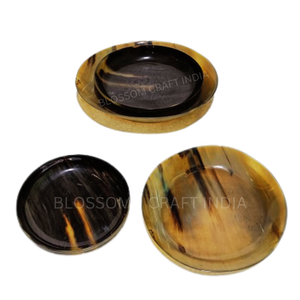 Cuencos para Servir de Cuerno de Búfalo Indio Estilo Italiano, Ecológicos, Naturales, de Ágata, Tallados Decorativos con Animales, Pulidos, Todos los Tamaños, Artesanía - Product Image 5