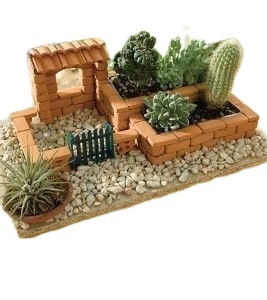 ARTESANÍA maceta de madera Wishing Well maceta decoración de jardín de patio trasero macetas de madera creativas macetas de flores de corteza jardín - Product Image 3