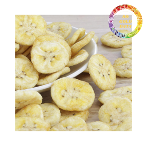 Dried banana crispy snack natural fruit chips for wholesale export and food service - Product Image 6
